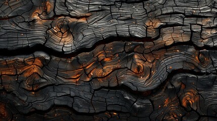 Aged Timber Texture: Rustic Wood Burn Marks