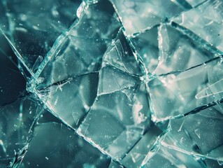 broken tempered glass texture background