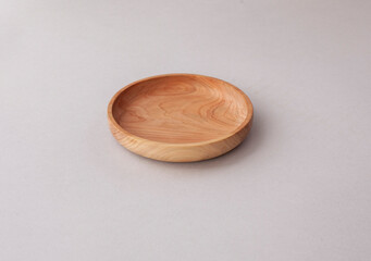 Wooden kitchen utensils stacked view, spoon and spatula