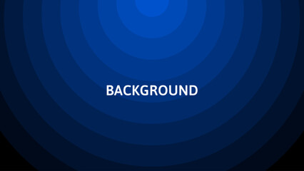 Black and blue abstract background with gradient rounds. Blended overlay pattern	
