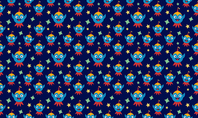 Illustrative Design Seamless Pattern Wallpaper Background