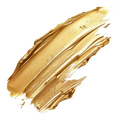 gold oil paint strokes, pallet knife stroke 