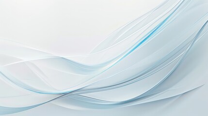soft blue line in white background