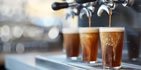 Indulge in premium organic nitro cold brew coffee on tap crafted with the finest ingredients. Concept Organic Coffee, Nitro Cold Brew, Premium Quality, Finest Ingredients, On Tap
