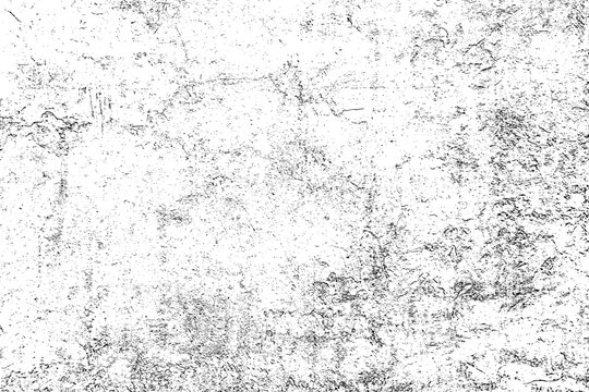 Black and white grunge frame. Distress overlay texture border. Abstract surface dust and rough dirty wall background concept. Worn, torn, weathered effect. Vector illustration, EPS 10.	

