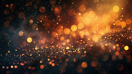 Abstract Blurred Bokeh Background