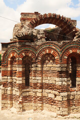 The Church of the Holy Archangels Michael and Gabriel in the old town of Nessebar, Nesebar,...