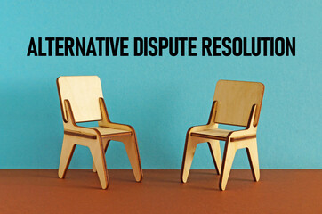 ADR Alternative dispute resolution is shown using the text