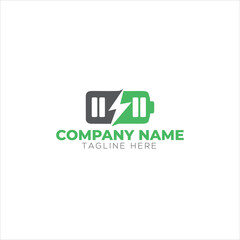 solar energy logo design vector template
