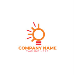 energy logo design vector with creative unique concept
