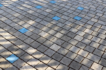 Architectural details close up. Abstract geometric background.