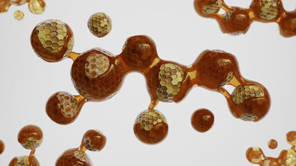 Honey drop bee panel 03
