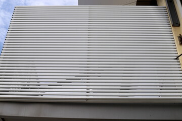 Architectural details close up. Abstract geometric background.