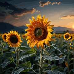 Obraz premium Bello Girasol