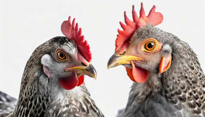 Close up of a chicken