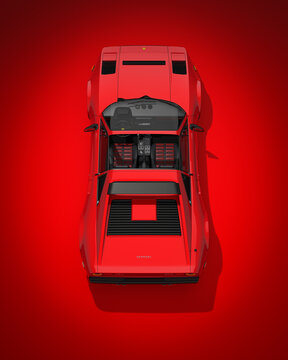 ferrari 308 gts 1966 car design collection 01