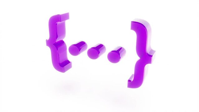 Web development bracket code Comment mark 