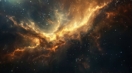 Stunning Macro Photo Captures Intricate Details of a Cosmic Dust Cloud in Space