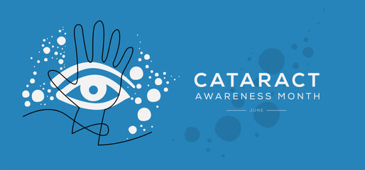 Cataract awareness month, held on May.