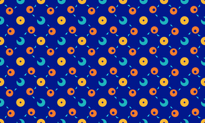 Kinetic Tangible Design Seamless Pattern Wallpaper Background