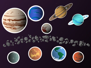 Planet Icon Sheet © Robert