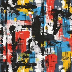 Fototapeta premium Abstract Pattern, offering a glimpse into urban exploration t