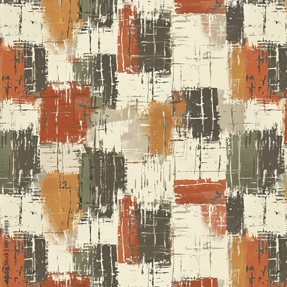 Poster abstract pattern, embracing tactile textures that layer elements