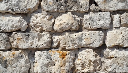 Obraz premium Travertine wall, as seen from an angle