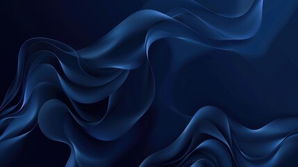 Obraz premium Liquid Background Blue. Abstract Dark Blue Background with Wavy Curves and Angled Lines