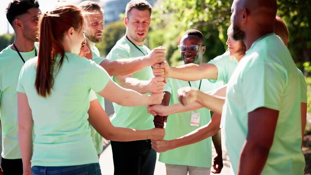 Volunteer Social Community Teamwork. Volunteering Unity