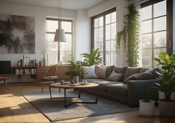 Urban Retreat: Modern Living Room Sanctuary