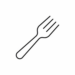fork kitchenware tool icon sign
