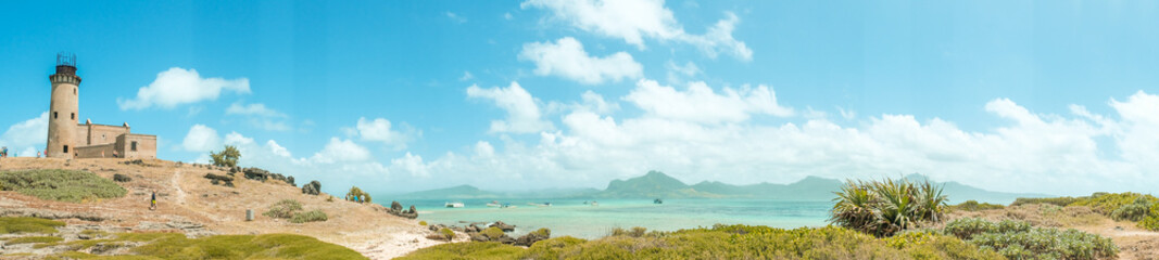 ile au phare or Lighthouse island in Mauritius