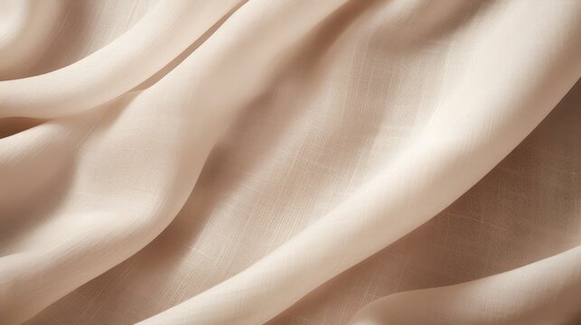 A detailed view of linen fabric with ample space for accommodating other elements 