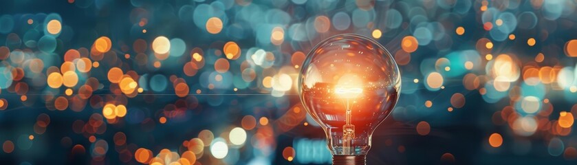 Close up of a disruptive innovation