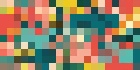 Unique Design Abstract Digital Pixel Noise Glitch Error Screen. Video Damage Overlay Background. Vector Illustration.