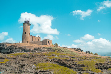 ile au phare or Lighthouse island in Mauritius