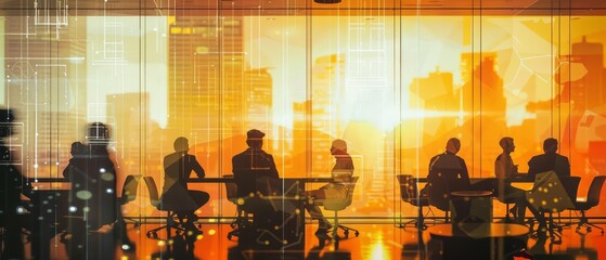 Close up of a startups office buzzing with energy as the team meets to discuss their next steps after winning a prestigious award