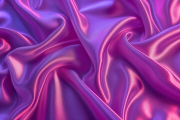 Obraz premium Iridescent Pink and Purple Fabric