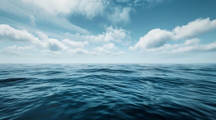 Obraz premium Close up of the ocean