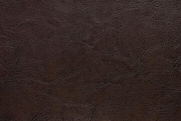 Genuine brown leather texture, natural animal skin, luxury vintage cowhide background. Eco friendly...