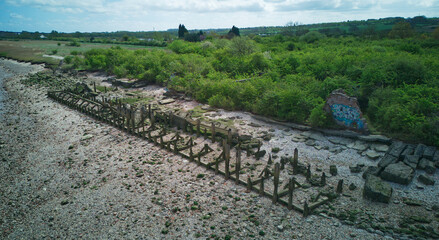 River Humber derelict dock