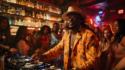 Retro Beats: DJ Spinning Vintage Vibes in the Club