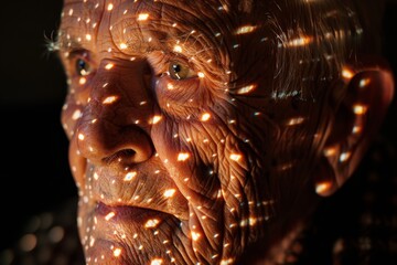 The image is blurred, preventing identification of the scene or subject matter depicted