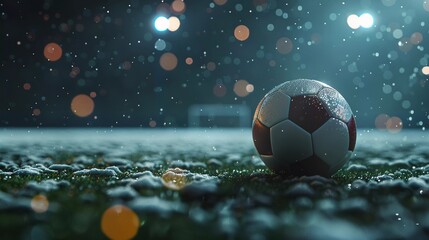 Match Point Majesty: Soccer Bathed in Glory (Cinematic Lighting, Sports Photography)