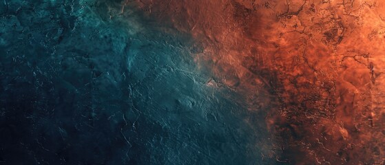 Naklejka premium header poster banner landing page backdrop design featuring dark grainy gradient background with burgundy sky blue ivory orange white blue teal blurred noise texture