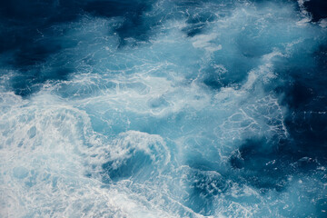 Obraz premium hazardous swirl on the ocean at Nusa Penida