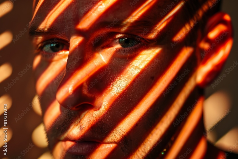 Aufkleber an image featuring a blurred background with warm tones, evoking a cozy and soft feeling