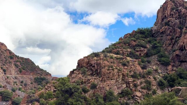 Majestic Mountain Pass at Jerome