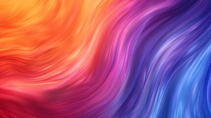 Obraz premium Abstract colorful wavy gradient background.